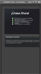 Mobile Screenshot of barriodelcalvario.org